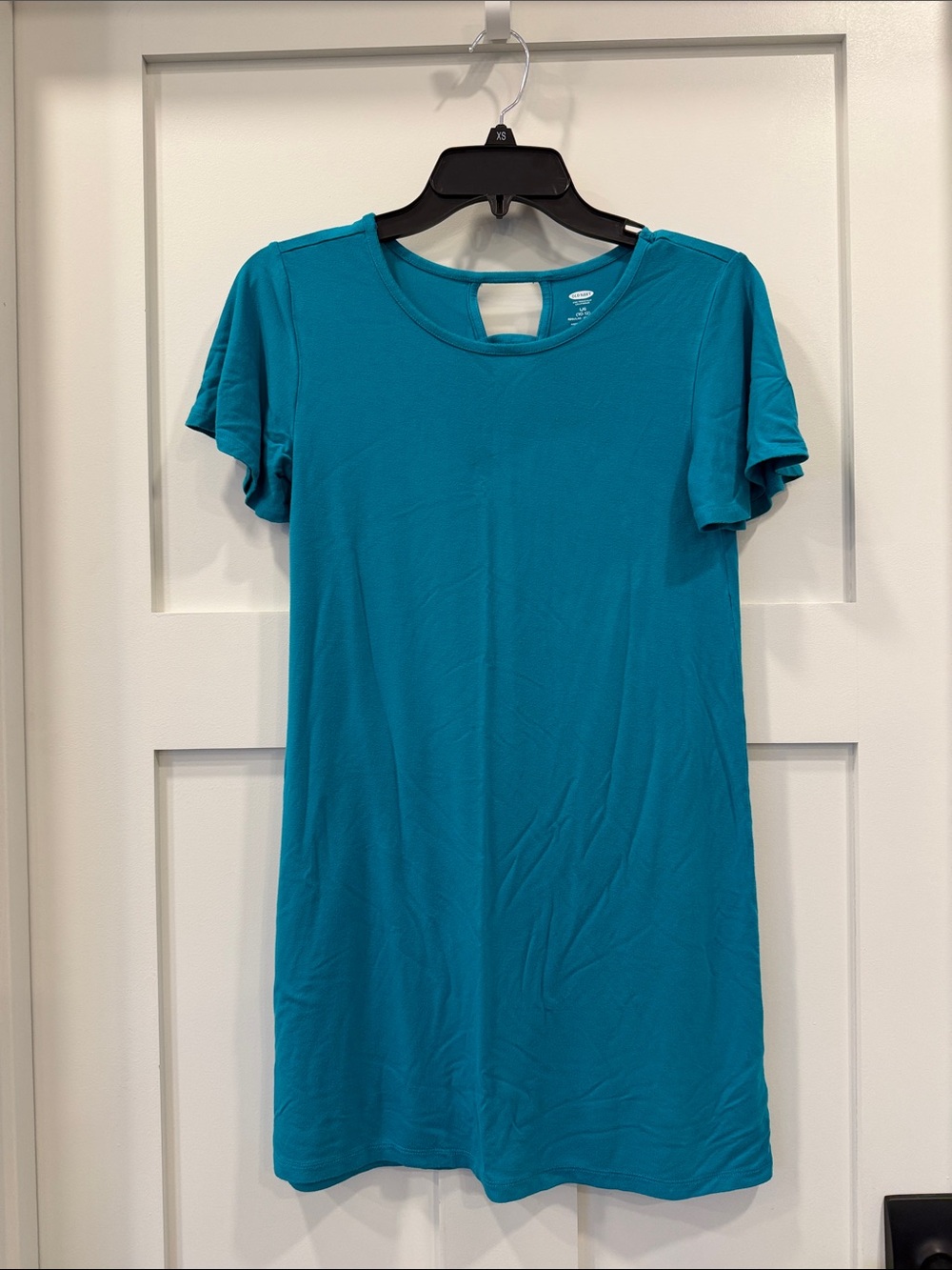Old Navy Girls Teal Short Sleeve Casual Dress